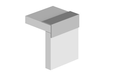 MultiPanel Type 102 - Angle Profile, choice of colours available