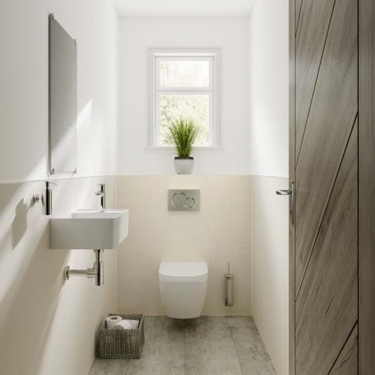 Multipanel Classic Collection Riven Marble Shower Panels 9241