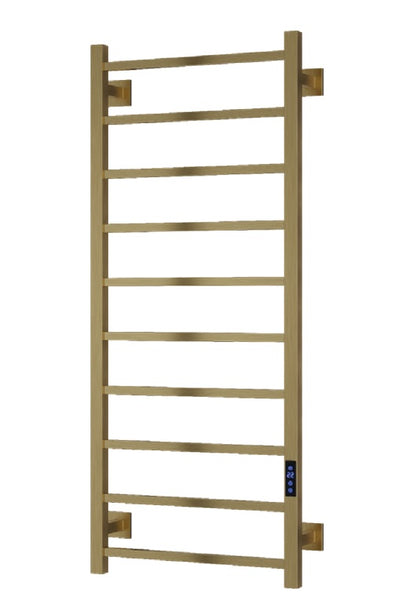 VRB Velino 1200 x 500mm Electric Heated Towel Rail/Radiator (10 Bars)