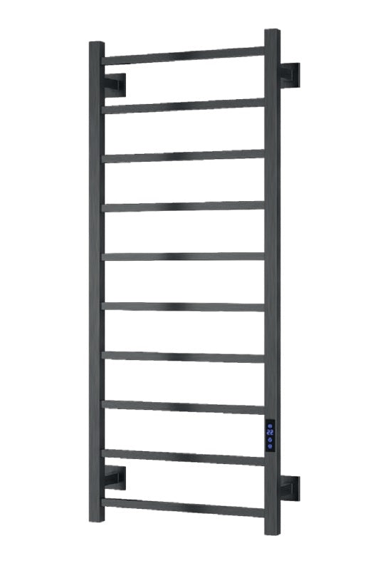 VRB Velino 1200 x 500mm Electric Heated Towel Rail/Radiator (10 Bars)