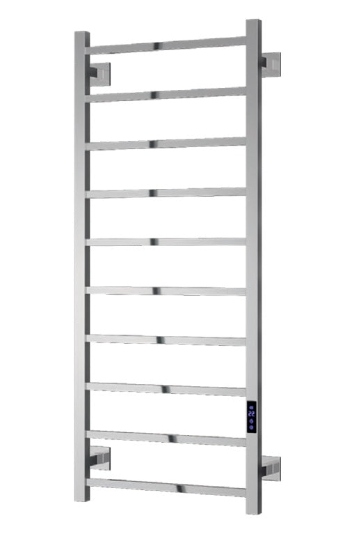 VRB Velino 1200 x 500mm Electric Heated Towel Rail/Radiator (10 Bars)