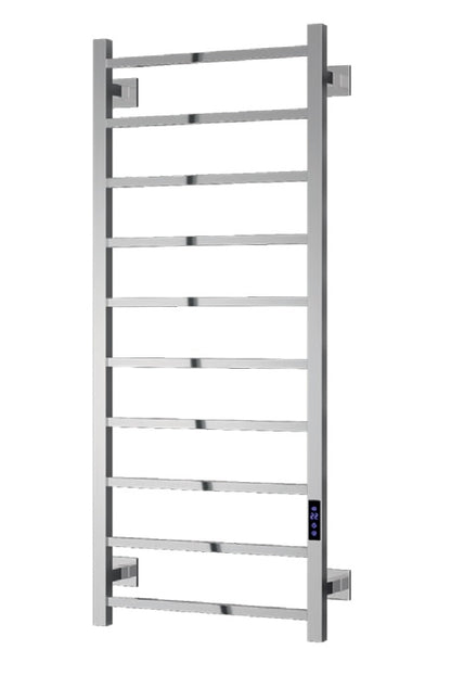 VRB Velino 1200 x 500mm Electric Heated Towel Rail/Radiator (10 Bars)