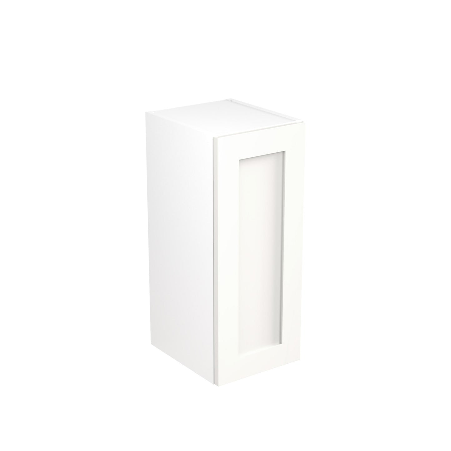 Shaker UltraMatt White Wall Kitchen Cabinets with UNICLIC Technology, Flat packed