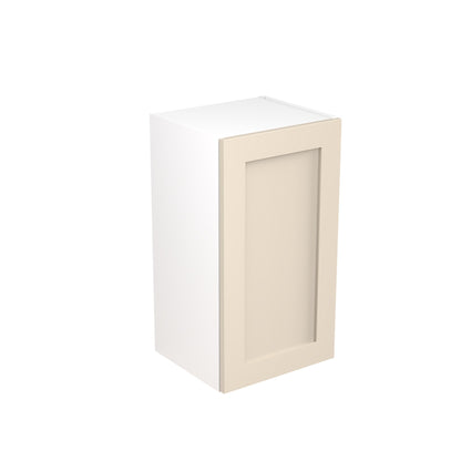 Shaker UltraMatt Cashmere Wall Kitchen Cabinets with UNICLIC Technology, Flat packed