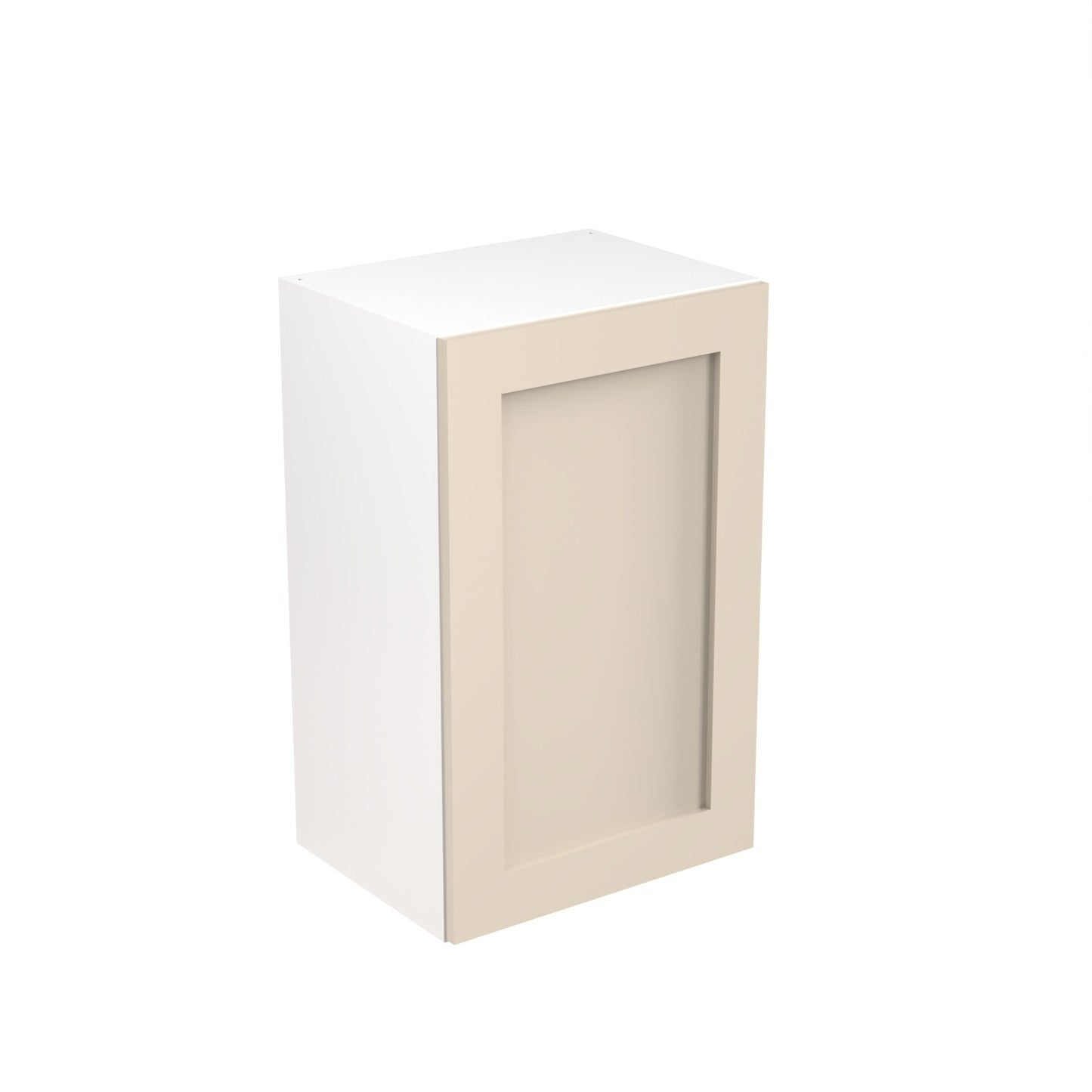 Shaker UltraMatt Cashmere Wall Kitchen Cabinets with UNICLIC Technology, Flat packed