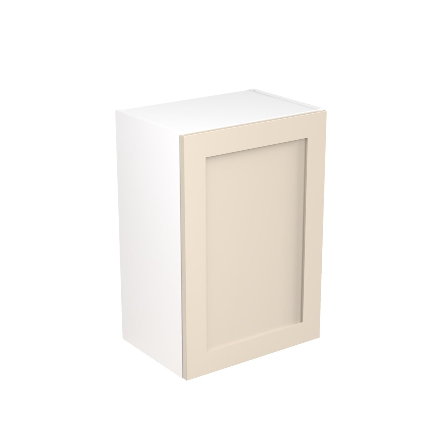 Shaker UltraMatt Cashmere Wall Kitchen Cabinets with UNICLIC Technology, Flat packed
