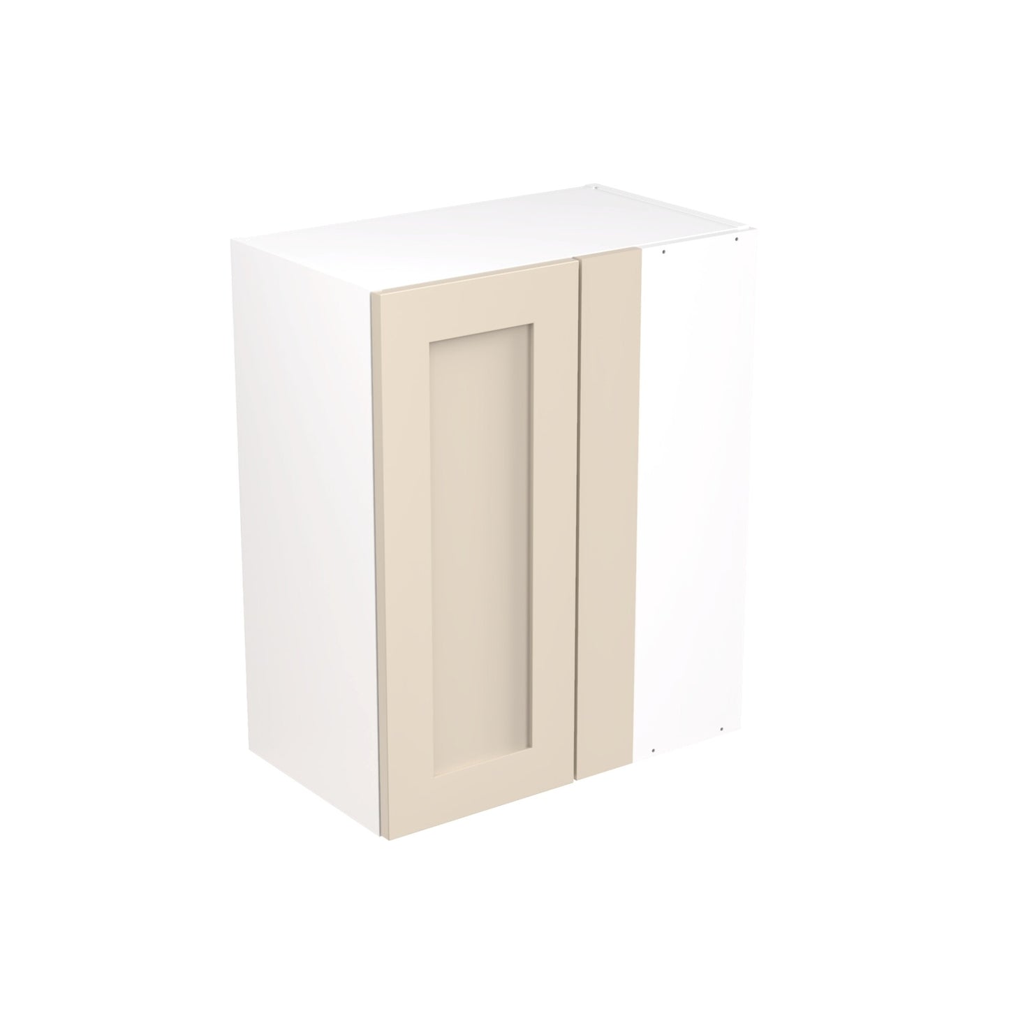 Shaker UltraMatt Cashmere Wall Kitchen Cabinets with UNICLIC Technology, Flat packed