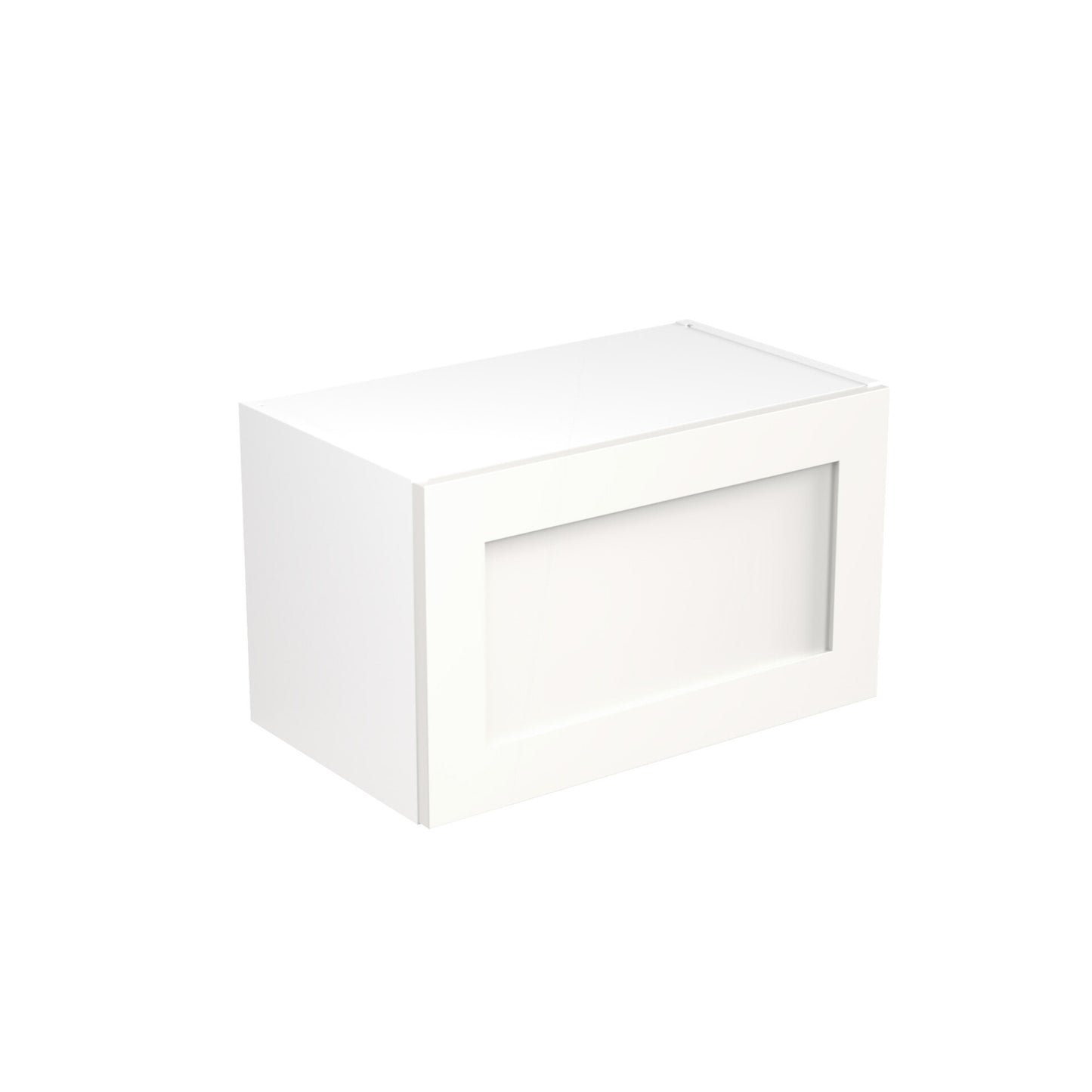 Shaker UltraMatt White Wall Kitchen Cabinets with UNICLIC Technology, Flat packed