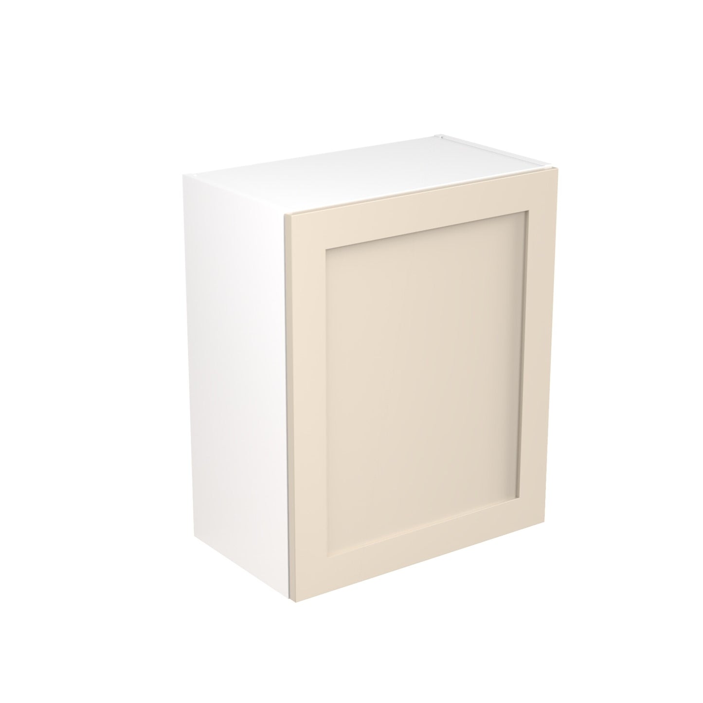 Shaker UltraMatt Cashmere Wall Kitchen Cabinets with UNICLIC Technology, Flat packed