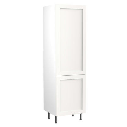 Shaker UltraMatt White Base Kitchen Cabinets with UNICLIC Technology, Flat packed