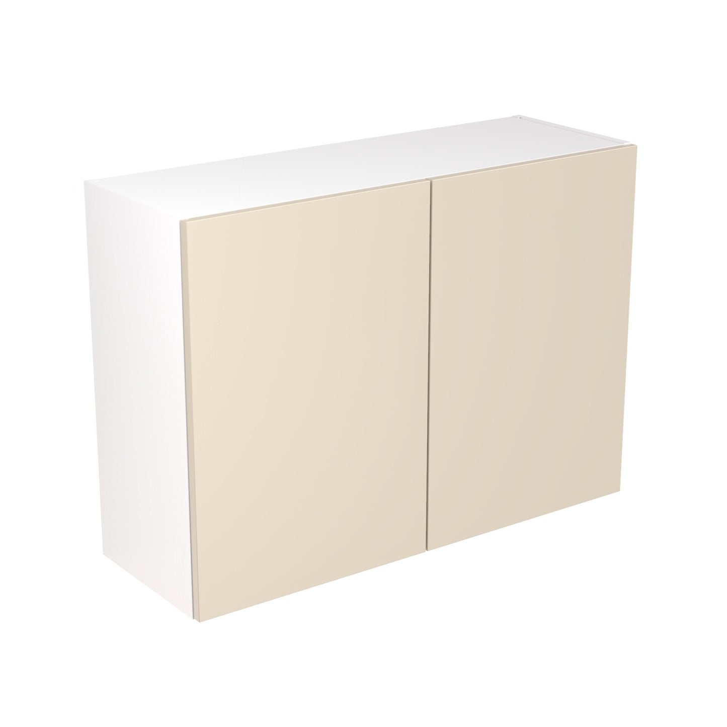 Slab SuperMatt Cashmere Wall Kitchen Cabinets with UNICLIC Technology, Flat packed