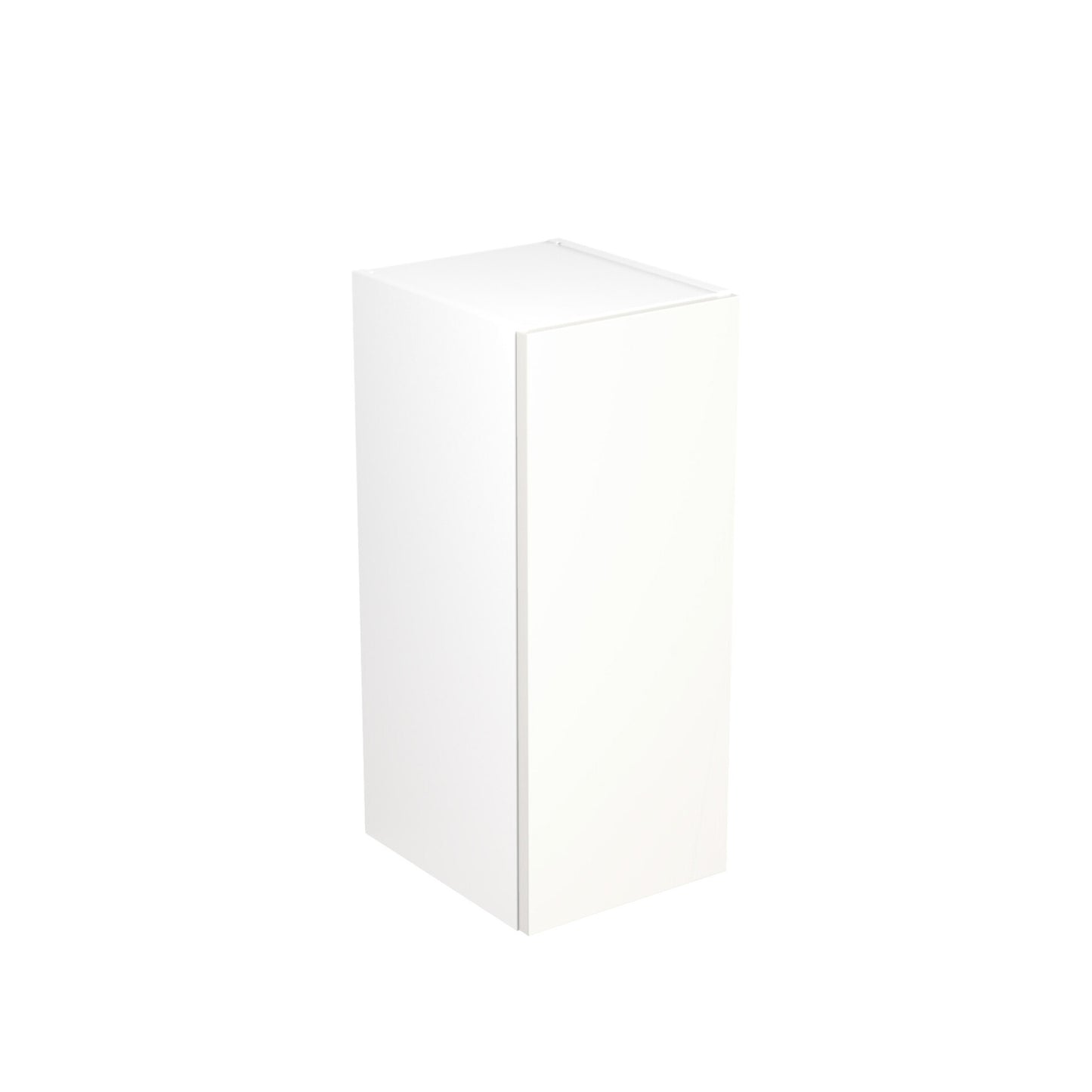 Slab Super Gloss White Wall Kitchen Cabinets with UNICLIC Technology, Flat packed