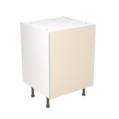 Slab Super Gloss Cashmere Base Kitchen Cabinets with UNICLIC Technology, Flat packed