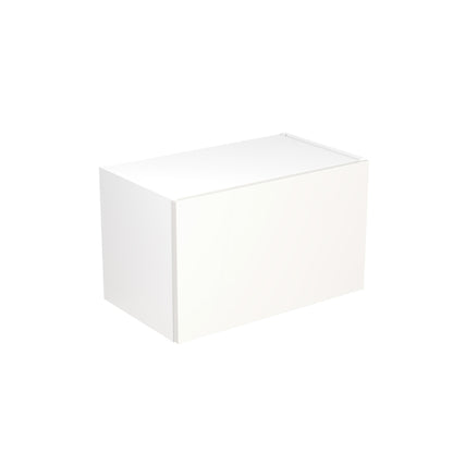 Slab Super Gloss White Wall Kitchen Cabinets with UNICLIC Technology, Flat packed