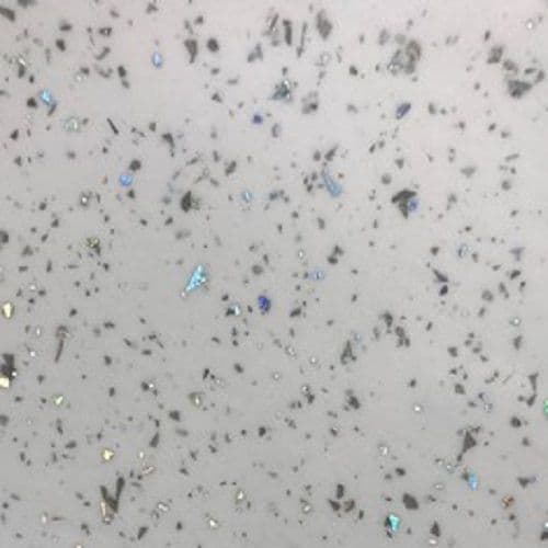 Perform Origins Kitchen Work top, SNOWFLAKE SPARKLE 2400x600x32mm Square Edge