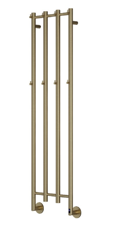 VRB Solara 1500 x 400mm Electric Heated Towel Rail/Radiator (12 Bars)