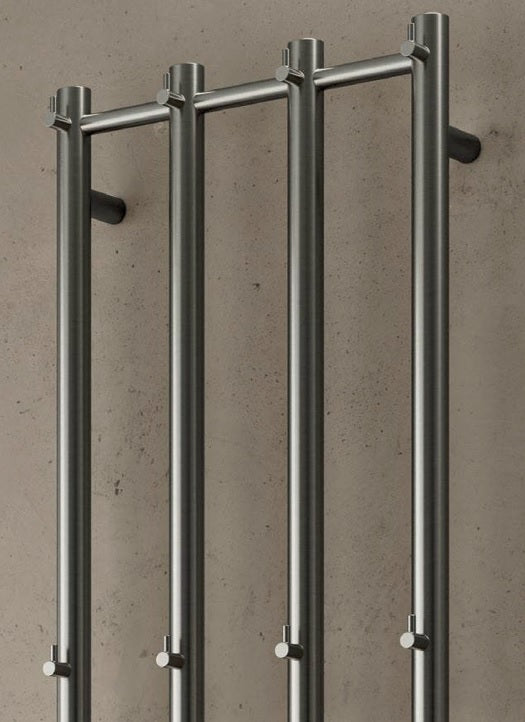 VRB Solara 1500 x 400mm Electric Heated Towel Rail/Radiator (12 Bars)