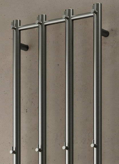 VRB Solara 1500 x 400mm Electric Heated Towel Rail/Radiator (12 Bars)