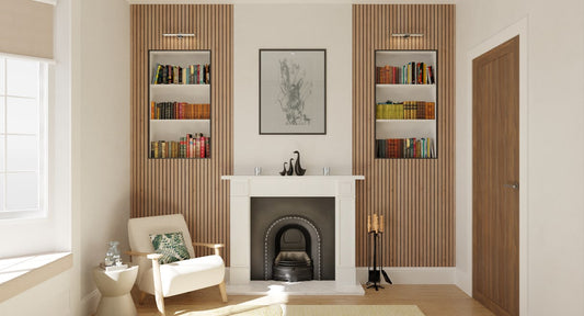 Perform Panel Woodgrain, SUNSET BOULEVARD Nu-Lock 2400x598mm Plywood Shower Panels