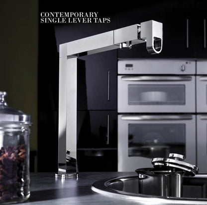 Tank Luxury Single Lever Kitchen Mixer Tap, Designed and Made in Italy