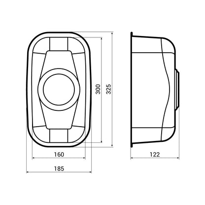 Reginox L183016KGNOF 0.5 bowl Undermoun/Inset SS Kitchen Sink