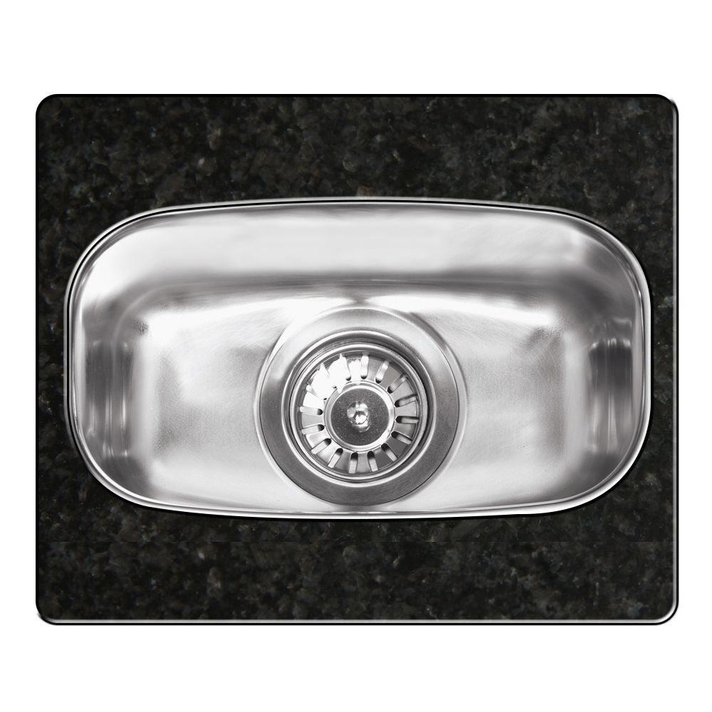 Reginox L183016KGNOF 0.5 bowl Undermoun/Inset SS Kitchen Sink