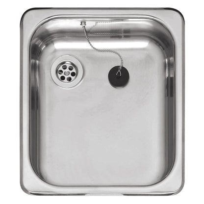 Reginox R183530SPHNOF  Single bowl inset SS kitchen sink 350x398mm , No Overflow