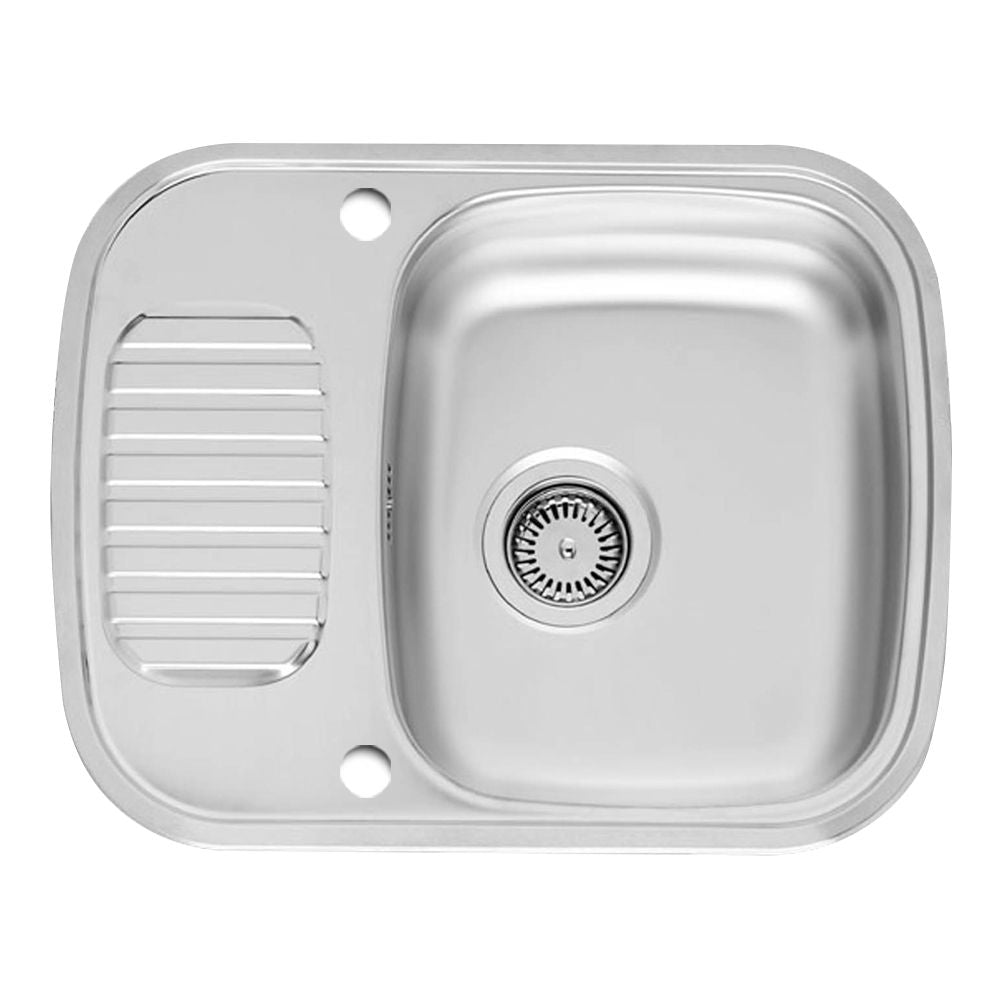 Reginox RL226S2TH  Compact 1 bowl Reversible SS kitchen sink
