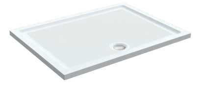 VRB Anti Slip Shower Trays, Rectangular Long End Waste, Various Sizes