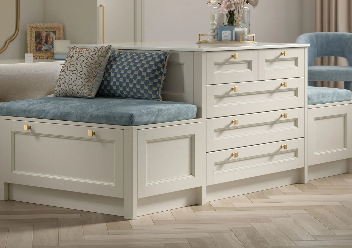 Pembridge TAUPE GREY  Bedroom Wardrobe doors and accessories