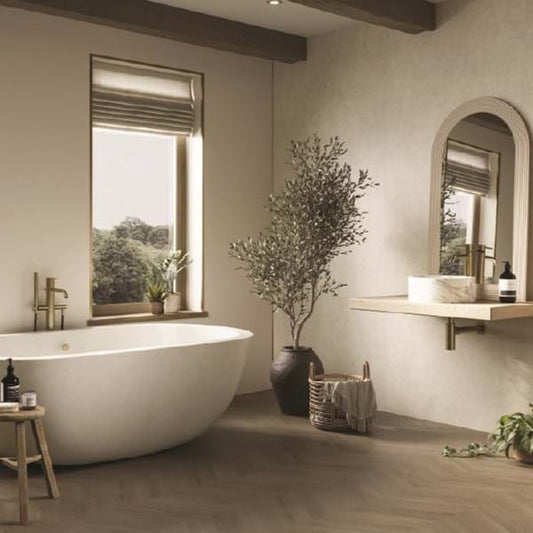 Multipanel Pure Collection White Mineral Shower Panels MP486