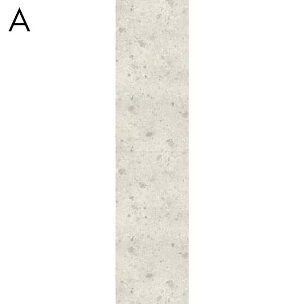 Multipanel  XL Offset Tile Collection White Terrazzo Shower Panels 598x2400 MT0020A