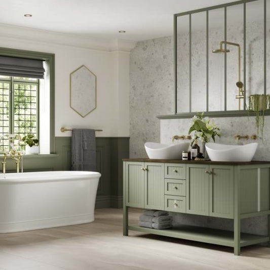 Multipanel Pure Collection White Terrazzo Shower Panels MP020