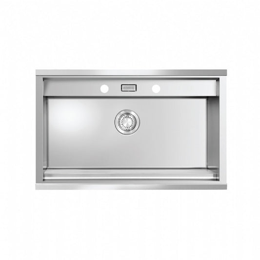 UKinox WSD 790 Handmade 1 bowl Stainless Steel kitchen sink 790x500mm Inc Accessories