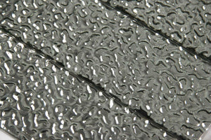 Silver Lava Glass Subway Tile 75x300mm (MT0192)
