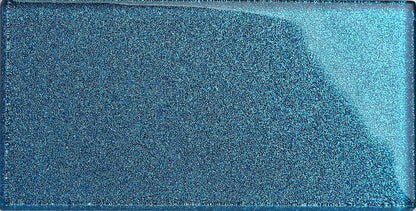 Blue Glitter Subway Tile 75mm x 150mm (MT0110)