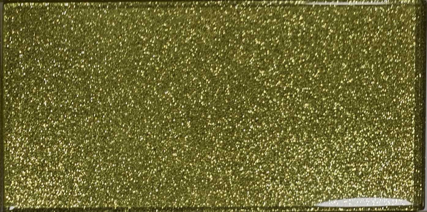 Gold Glitter Subway Tile 75mm x 150mm (MT0201)
