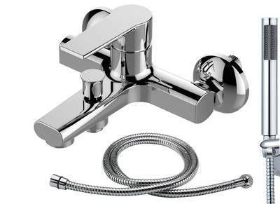 Wall Mounted Bath & Shower Mixer (Brenz 4)