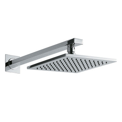 Square Design Shower Head + Arm Set (1485)