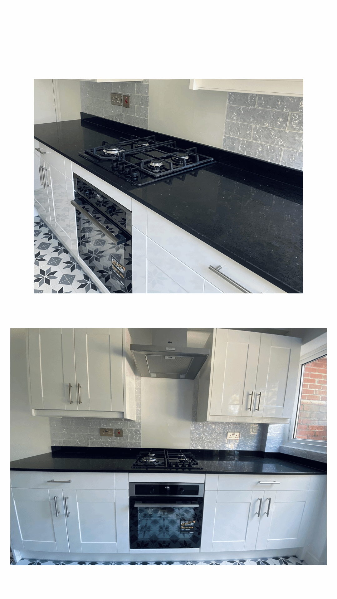 Mother of Pearl Effect Glass Subway Tile 75x300mm (MT0191)